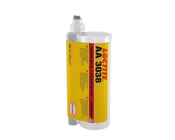 LOCTITE AA 3038, Strukturklebstoff (2K Acrylat), 490 ml Doppelkartusche