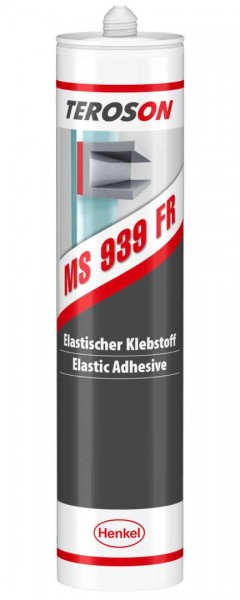 TEROSON MS 939FR, SMP-Klebstoff, schwarz, 290 ml Kartusche