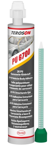 TEROSON PU 6700, 2K-PU-Strukturklebstoff, 250 ml Kartusche