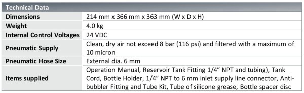 LOCTITE EQ RC32 Produkttank für LOCTITE-Gebinde bis 2,0 Liter