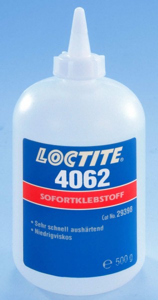 LOCTITE 4062, Sofortklebstoff, 500 g Flasche