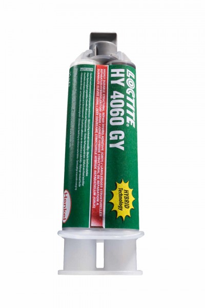 LOCTITE HY 4060 GY, Hybridklebstoff (2K), 25 g Doppelkartusche