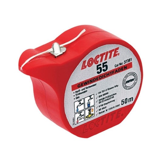 LOCTITE 55, Gewindedichtfaden, 50 m Dose