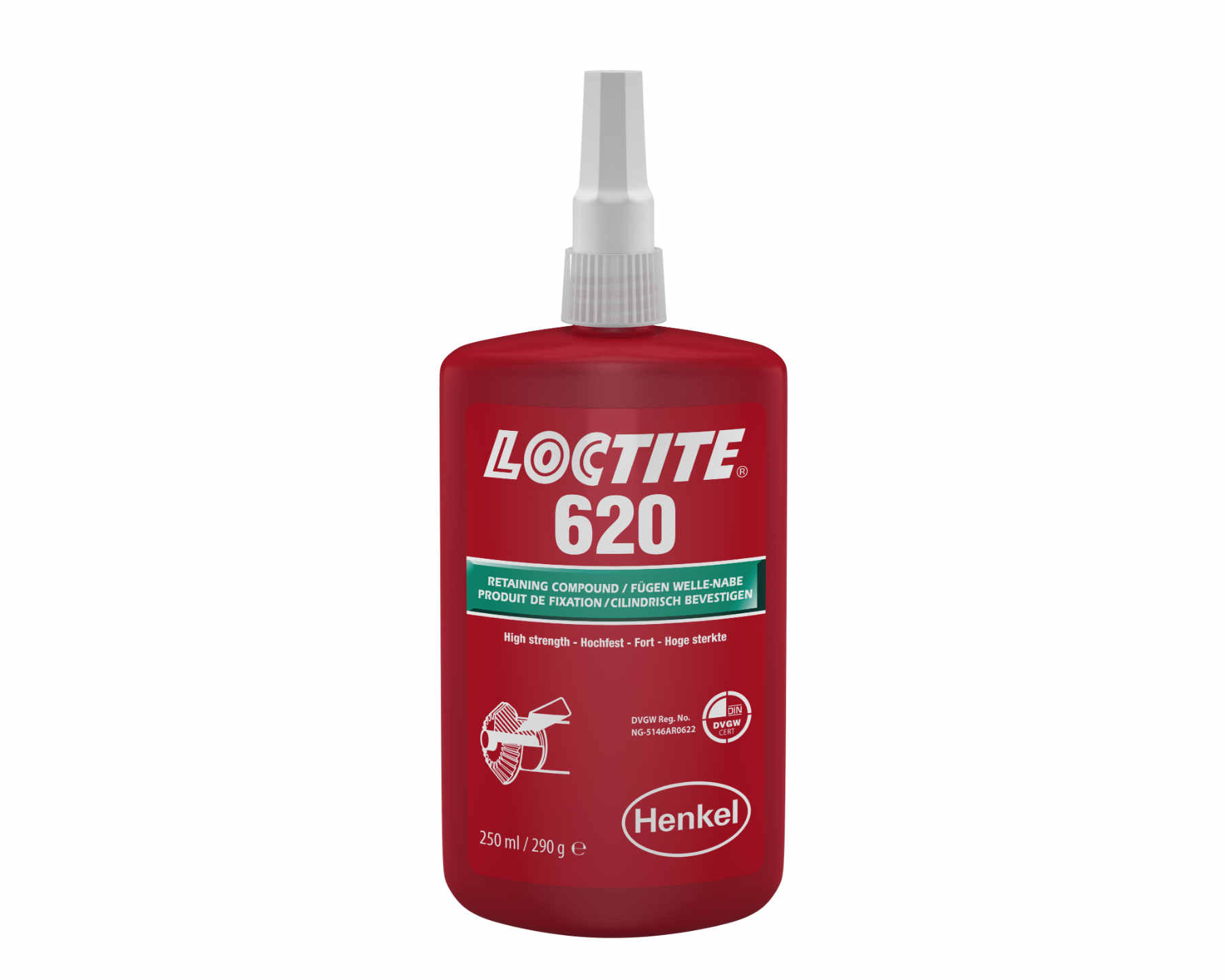 LOCTITE 620, 250 ml Flasche | BT Adhesive Onlineshop