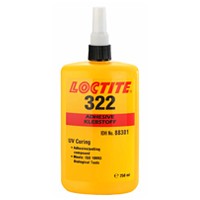 LOCTITE AA 322, UV-härtender Acrylatklebstoff, 250 ml Flasche