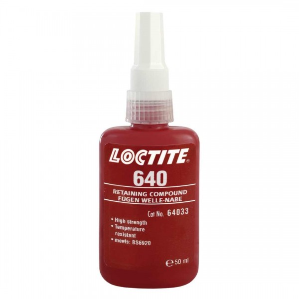 LOCTITE 640, Anaerober Fügeklebstoff, 50 ml Flasche