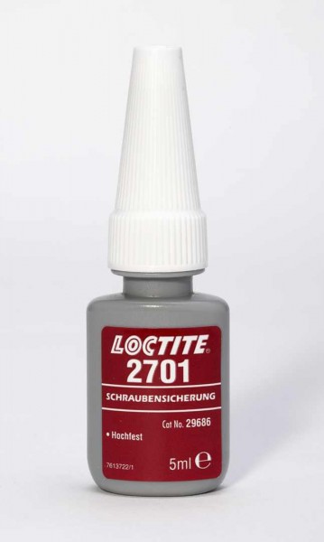 LOCTITE 2701, Anaerobe Schraubensicherung, 5 ml Blister