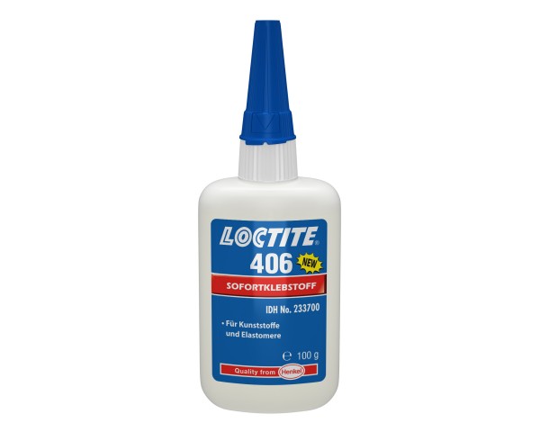 LOCTITE 406, Sofortklebstoff, 100 g Flasche