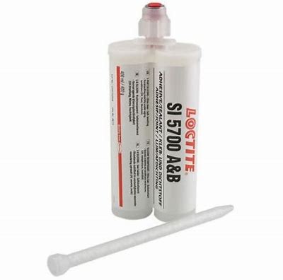 LOCTITE SI 5710 2K-Silikon, transparent, 400 ml Doppelkartusche-e