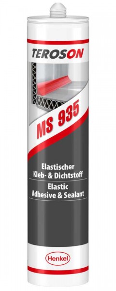 TEROSON MS 935, SMP-Klebstoff, schwarz, 290 ml Kartusche