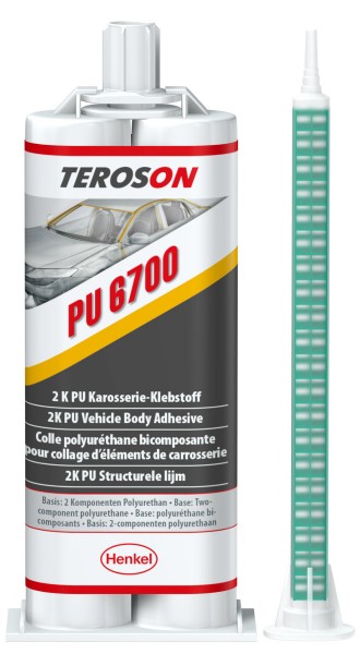 TEROSON PU 6700, 2K-PU-Strukturklebstoff, 50 ml Doppelkartusche