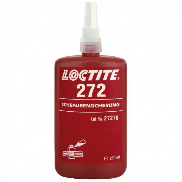 LOCTITE 272, Anaerobe Schraubensicherung, 250 ml Flasche