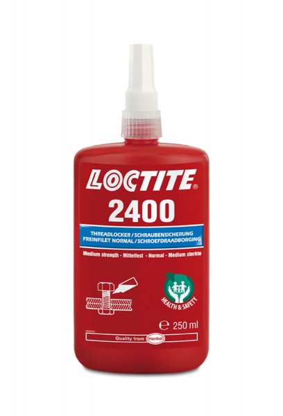LOCTITE 2400, Anaerobe Schraubensicherung, 250 ml Flasche