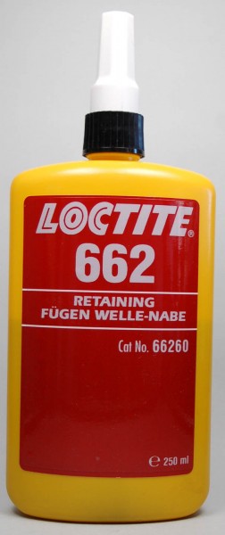 LOCTITE 662, Anaerober Fügeklebstoff, 250 ml Flasche