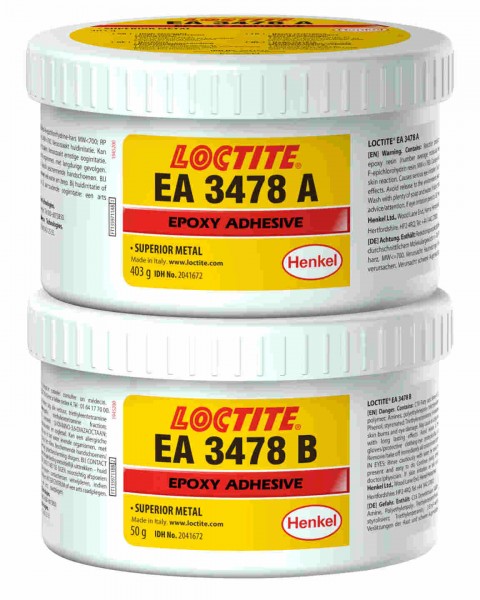 LOCTITE EA 3478 2K-Epoxidklebstoff, Ferrosilizium gefüllt, 453 g