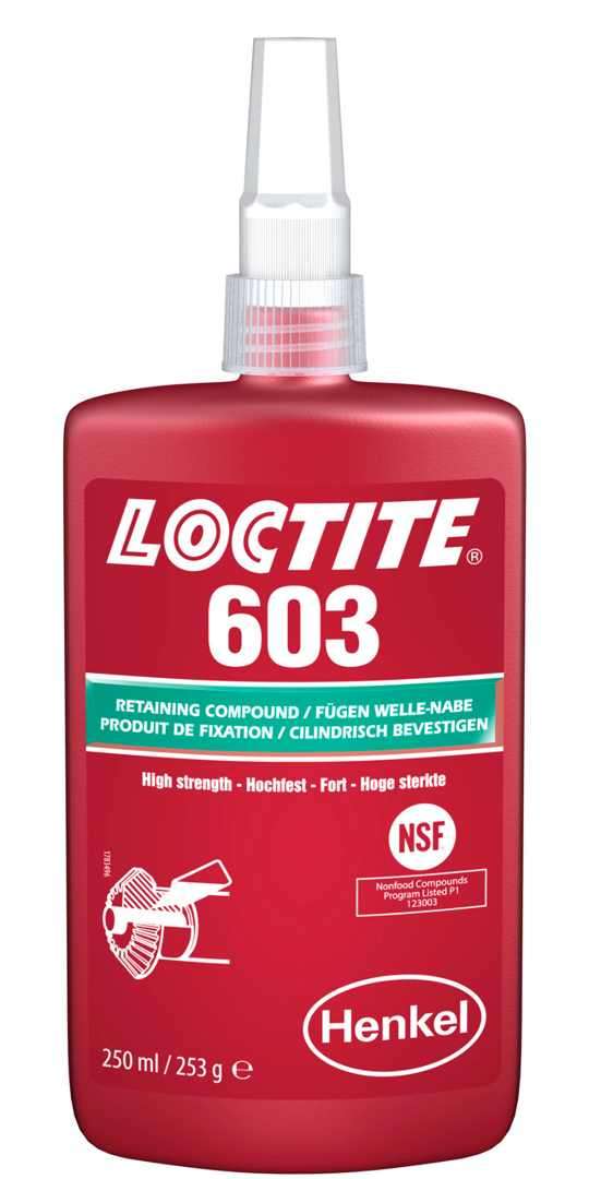 LOCTITE 603, 250 ml Flasche BT Adhesive