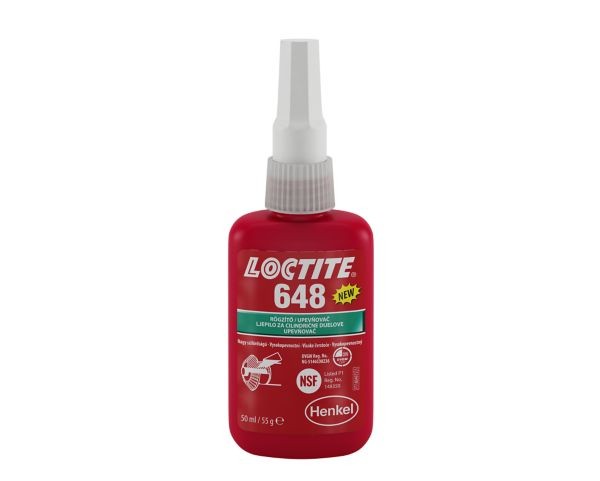 LOCTITE 648, Anaerober Fügeklebstoff, 10 ml Flasche