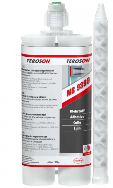 Teroson Ms 9399 Schwarz 400 Ml Doppelkartusche Bt Adhesive Onlineshop