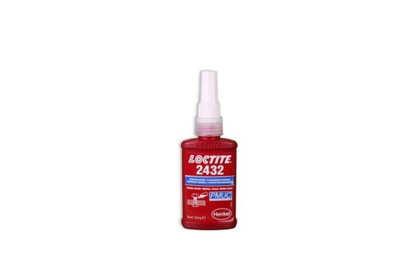 LOCTITE 2432, Anaerobe Schraubensicherung mit Nuklearzulassung, 50 ml Flasche