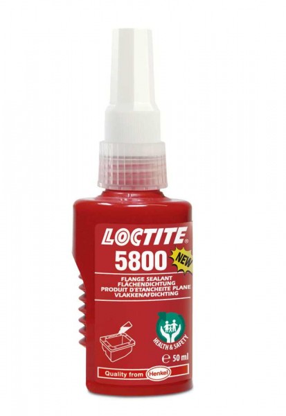 LOCTITE 5800, Anaerobe Flächendichtung, 50 ml Akkordeonflasche