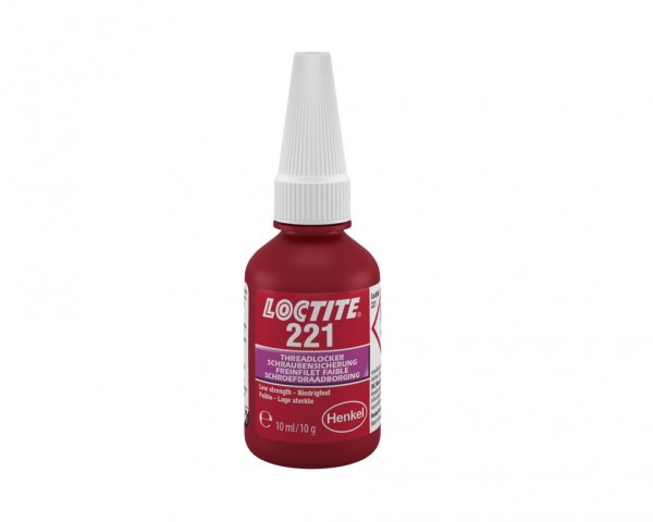 LOCTITE 221, Anaerobe Schraubensicherung, 10 ml Flasche