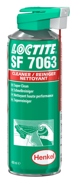 LOCTITE SF 7063, Reiniger und Entfetter, 400 ml Pumpsprühflasche