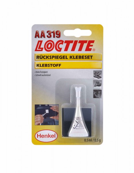 LOCTITE AA 319, Stukturklebstoff - Glass-Metall Klebeset, 0,5 ml Set