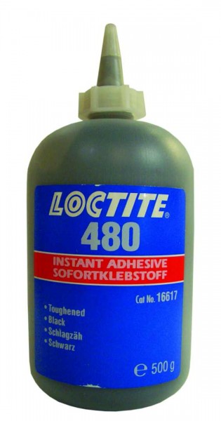LOCTITE 480, Sofortklebstoff, 500 g Flasche