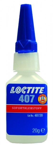 LOCTITE 407, Sofortklebstoff, 20 g Flasche