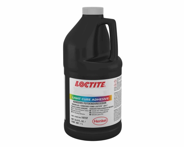 LOCTITE AA 3345, UV-härtender Sofortklebstoff auf Acrylatbasis, 1 l Flasche