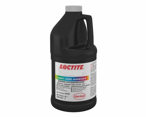 LOCTITE AA 3381, UV-härtender Sofortklebstoff auf Acrylatbasis, 1 l Flasche