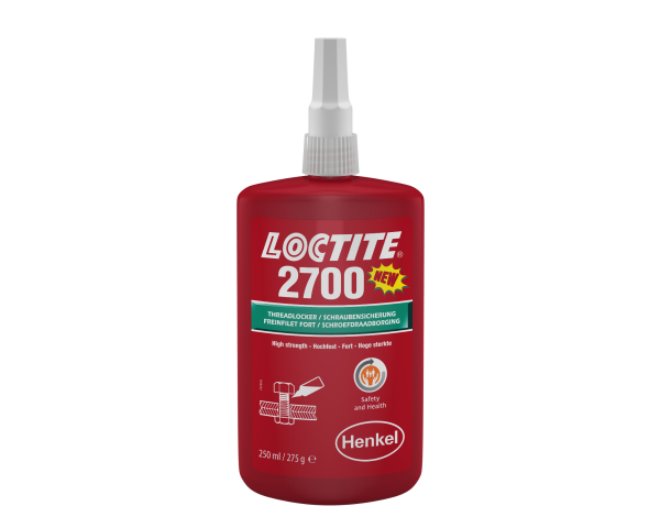 LOCTITE 2700, Anaerobe Schraubensicherung, 250 ml Flasche