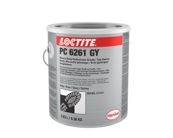 LOCTITE PC 6261 grau, Anti-Rutschbeschichtung, 6 kg Eimer